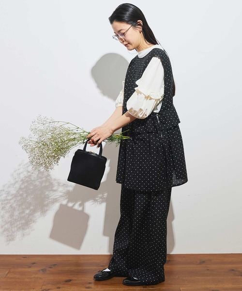 fig London（フィグロンドン） スラックス パンツ _CottonCupra twill
