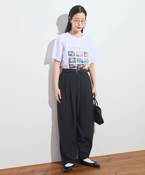 fig London（フィグロンドン） スラックス パンツ _CottonCupra twill