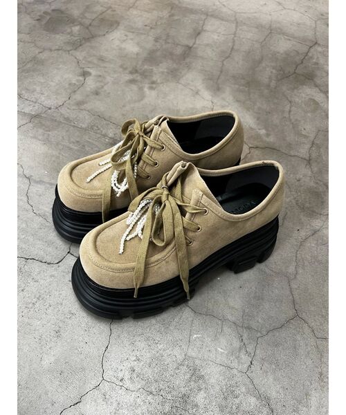 EMODA（エモダ） ローファー タンクソールリボンローファー レディース