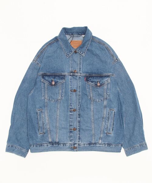「Levi's」 デニムジャケット XX-SMALL インディゴブルー レディース