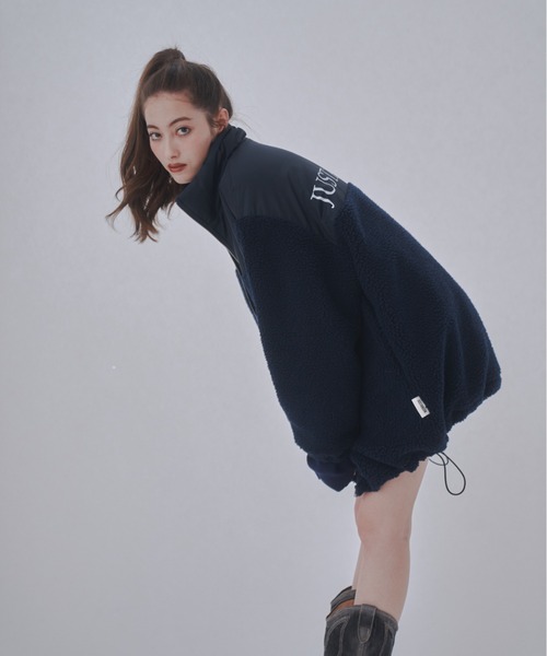 「JUST A NOON」 ブルゾン FREE アイボリー レディース_画像2