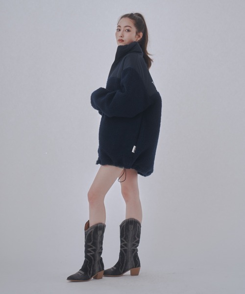 「JUST A NOON」 ブルゾン FREE アイボリー レディース_画像9