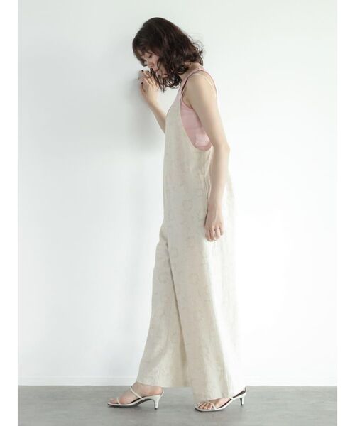 FIKA.（フィーカ） サロペット オーバーオール Flower cami overalls