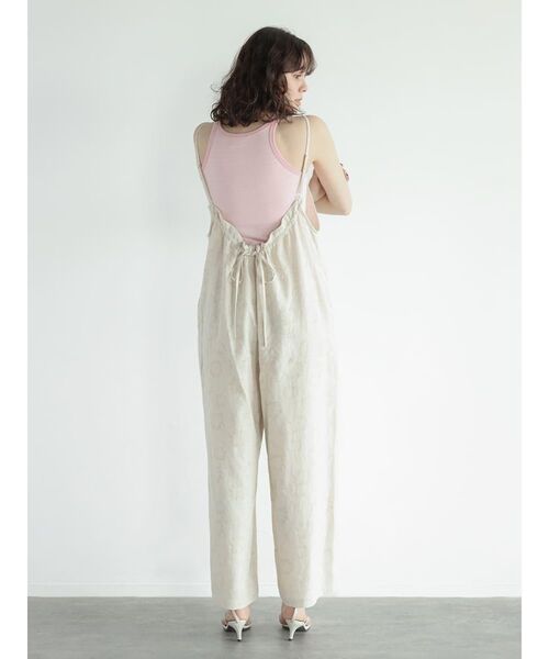 FIKA.（フィーカ） サロペット オーバーオール Flower cami overalls