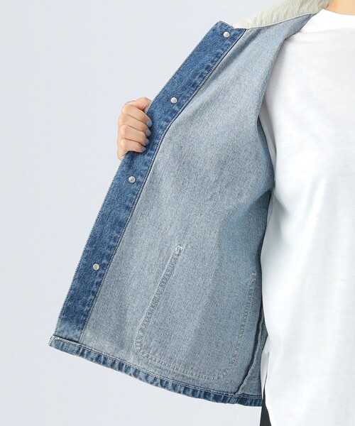 BEAMS HEART（ビームス ハート） カバーオール 襟 コーデュロイ