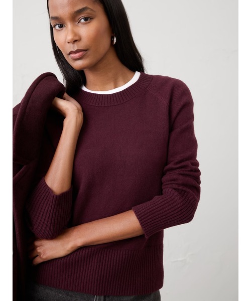 バナナリパブリック カシミヤ100％ 長袖ニット セーター 2枚セット　XS BANANA REPUBLIC｜バナナ・リパブリックのニット/セーター（カシミヤ