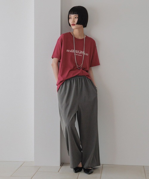 LOWRYS FARM
ウネウネベロアスカート LOWRYS FARM tシャツ カラーロゴTシャツ 574826 レディース