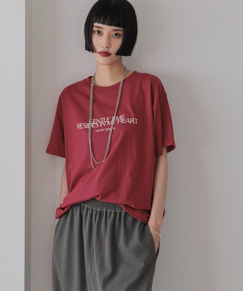 レディース　Tシャツ　新品 LOWRYS FARM tシャツ カラーロゴTシャツ 574826 レディース