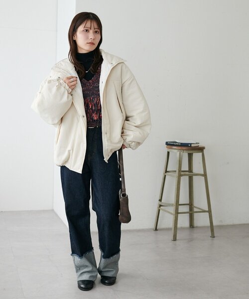 Discoat（ディスコート） ベスト ジレ 「主役級アイテム/WEB限定」V