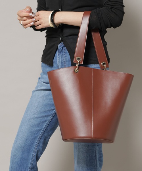 ナノユニバース nano・universe 2way バケツ型バッグ NANO universe | B4サイズ2WAYトートバッグ | Rakuten Fashion(楽天