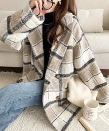 mily bilet コート チェスターコート 「mily bilet」冬のコーデを