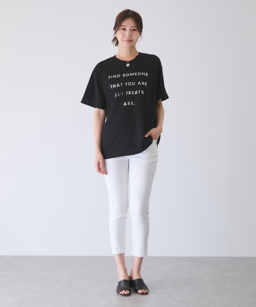 JAYRO（ジャイロ） tシャツ キラキラロゴTシャツ レディース