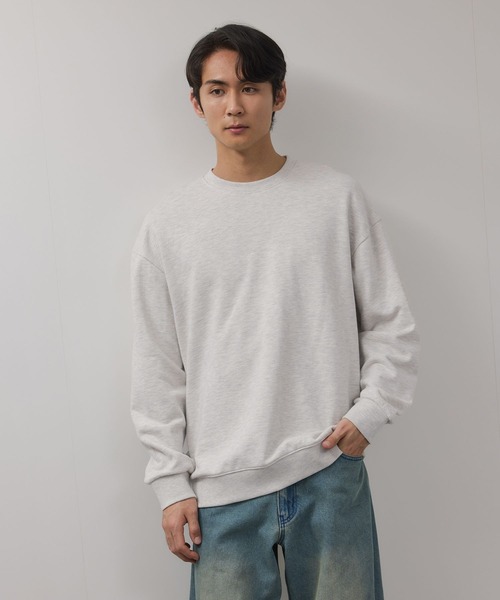 NAVY tシャツ 「ユニセックス」オーバーサイズクルーネックスウェット