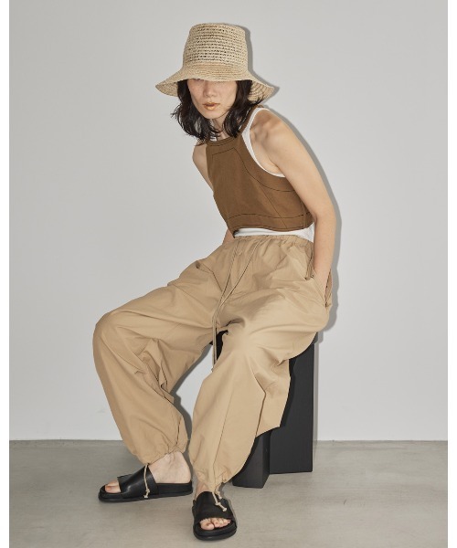 TODAYFUL 「TODAYFUL」 イージーパンツ 36inch ホワイト レディース