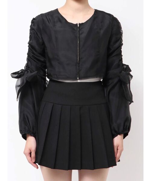 ブルゾン ery123様 SINSS ブルゾン アウター 2way bal collar blouson / バルカラー