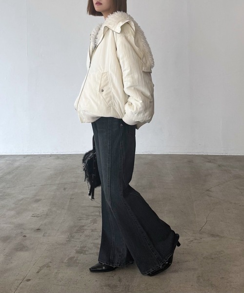 PAGEBOY（ページボーイ） ブルゾン アウター リバーシブルファーN2B