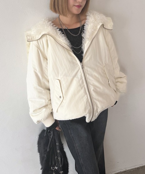 PAGEBOY（ページボーイ） ブルゾン アウター リバーシブルファーN2B