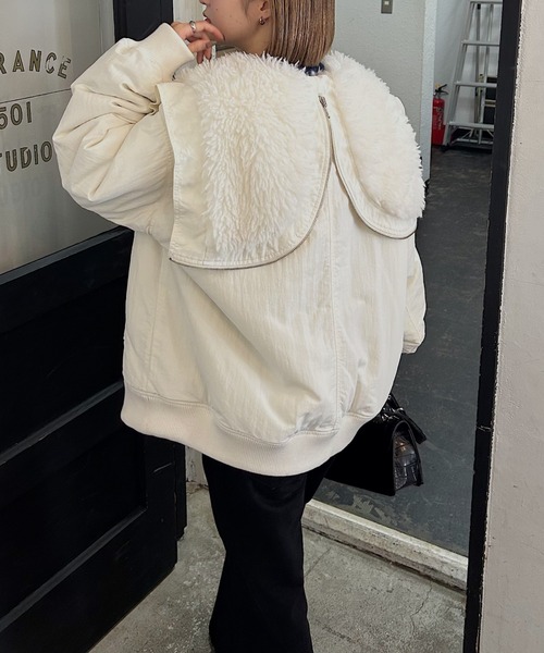 PAGEBOY（ページボーイ） ブルゾン アウター リバーシブルファーN2B