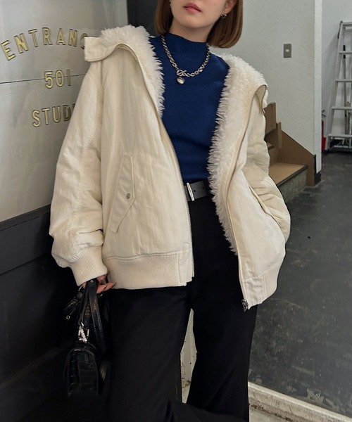 PAGEBOY（ページボーイ） ブルゾン アウター リバーシブルファーN2B