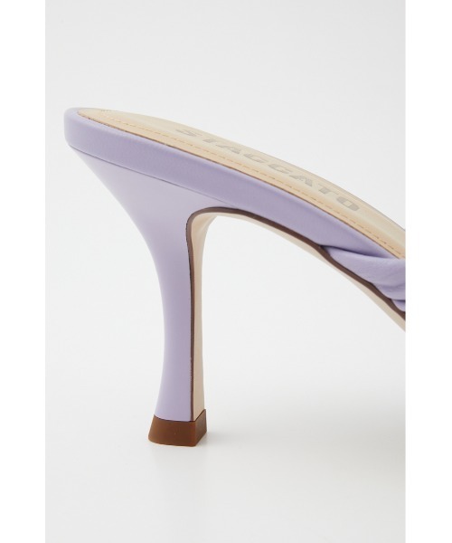 「STACCATO」 ミュール 23cm パープル レディース_画像6
