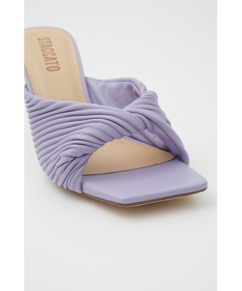 「STACCATO」 ミュール 23cm パープル レディース_画像7