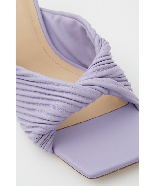 「STACCATO」 ミュール 23cm パープル レディース_画像8