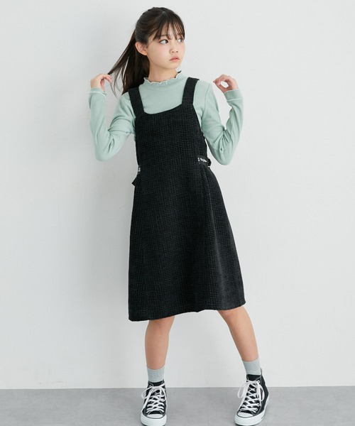 ジャンパースカート ツイードジャンスカ キッズ 子供服 女の子