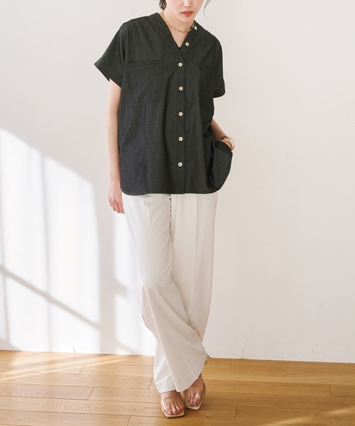 「Emma Taylor」 ノースリーブブラウス FREE ホワイト レディース_画像4