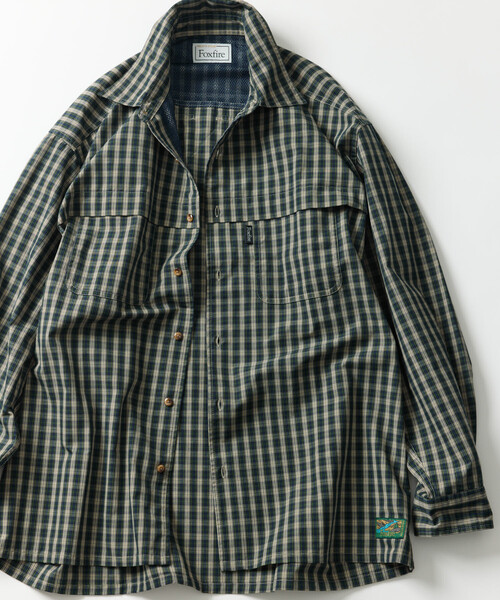 Foxfire（フォックスファイヤー） シャツ 別注 フィッシングポケット