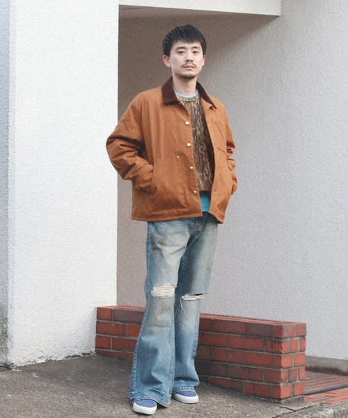 BoTT（ボット） セーター ニット Camo Printed Knit メンズ : ZOZOTOWN