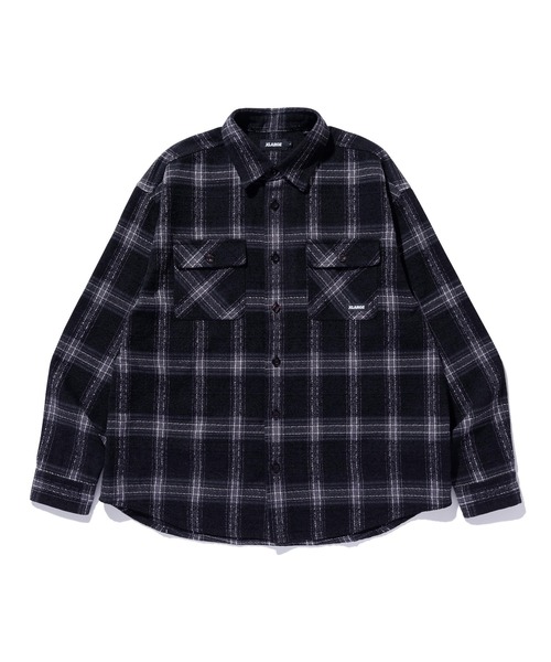 XLARGE（エクストラ ラージ） シャツ URBAN PLAID L/S SHIRT メンズ