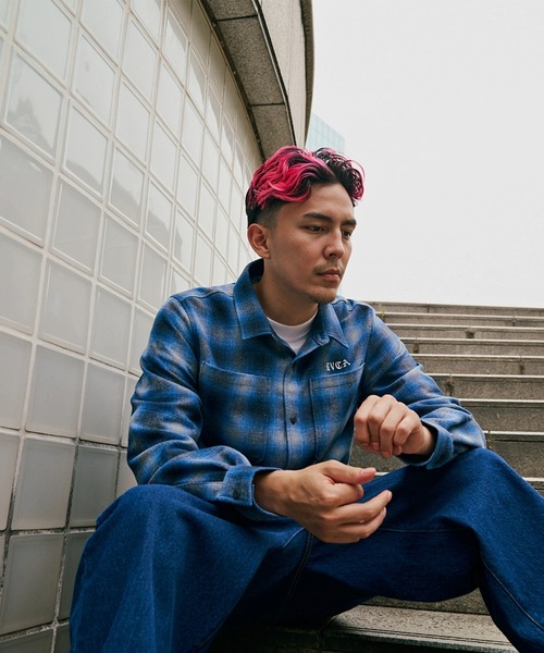 RVCA（ルーカ） シャツ メンズ WOLD WIDE SHIRT 長袖シャツ 「2025年