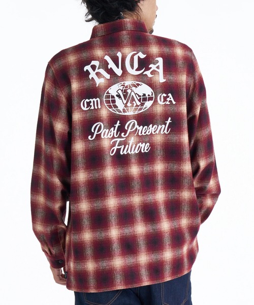 ルーカ様☆確認用☆ RVCA（ルーカ） シャツ メンズ WOLD WIDE SHIRT 長袖シャツ 「2025年