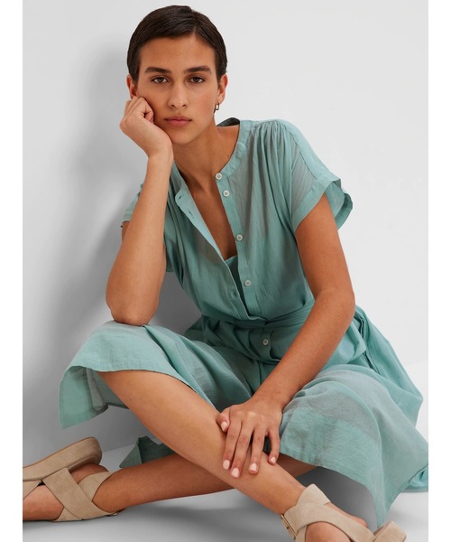「GAP」 ノースリーブワンピース S ホワイト レディース_画像3