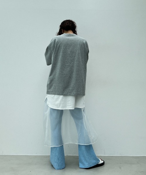 「y/m」 半袖Tシャツ FREE ホワイト レディース_画像5