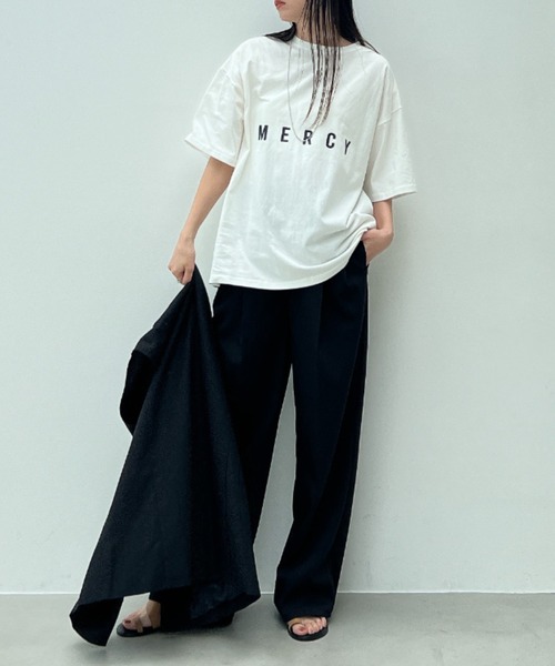 「y/m」 半袖Tシャツ FREE ホワイト レディース_画像9