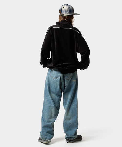 HUF メンズポロシャツ（色：ブラック系）｜トップス｜ファッション