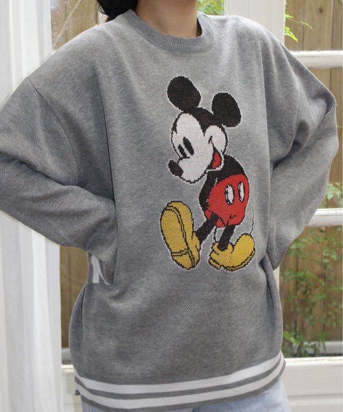 Disney Golf Classic 長袖ニット　ミッキー　M 新品 Disney Golf Classic 長袖ニット ミッキー M 新品 V12 ゴルフ