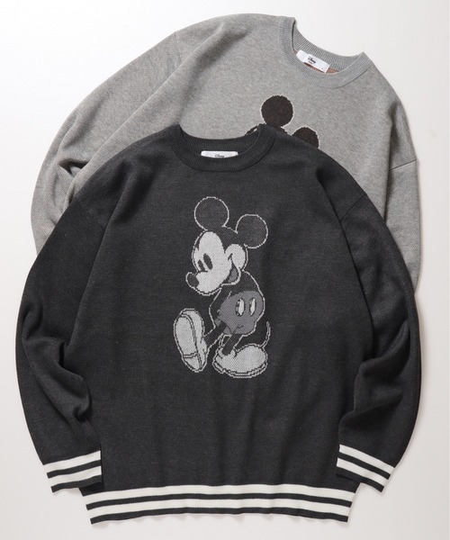 Disney（ディズニー） ニット セーター 「DISNEY/ディズニー」ミッキー