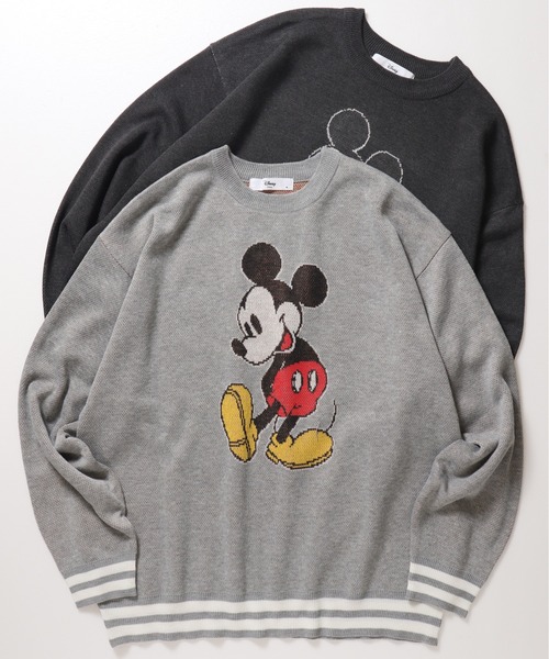 Disney（ディズニー） ニット セーター 「DISNEY/ディズニー」ミッキー