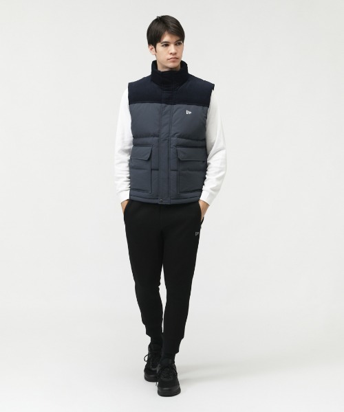 NEW ERA（ニューエラ） ベスト ジレ DOWN VEST COMBI NVY メンズ