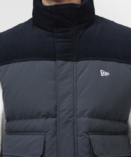 NEW ERA（ニューエラ） ベスト ジレ DOWN VEST COMBI NVY メンズ
