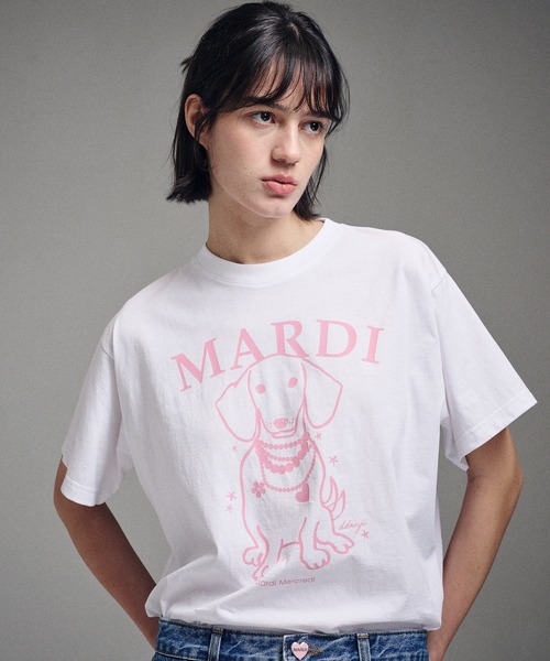 「Mardi Mercredi」 半袖Tシャツ FREE ベージュ系その他 レディース_画像5