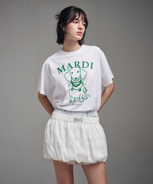 「Mardi Mercredi」 半袖Tシャツ FREE ベージュ系その他 レディース_画像8