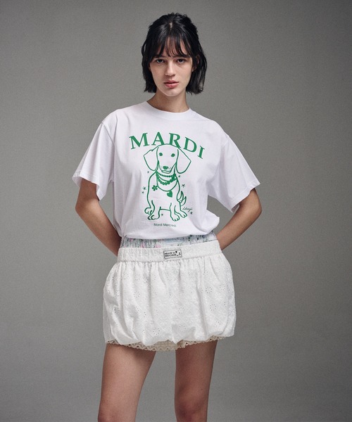 「Mardi Mercredi」 半袖Tシャツ FREE ベージュ系その他 レディース_画像9