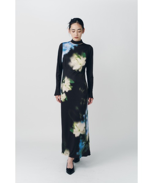 【未使用】KnuthMarf blurryfloweronepiece Knuth Marf（クヌースマーフ） ワンピース blurry flower one piece