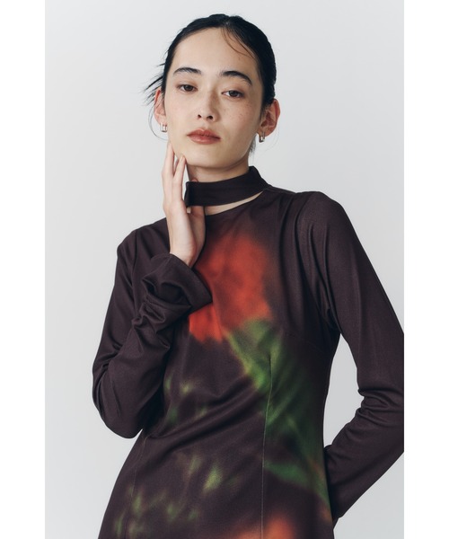 Knuth Marf（クヌースマーフ） ワンピース blurry flower one piece