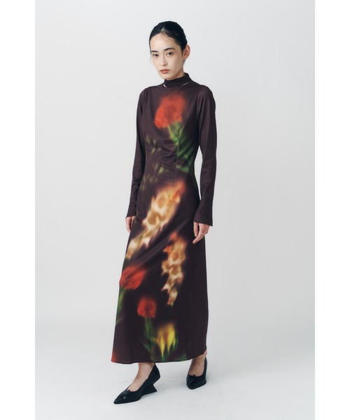 【未使用】KnuthMarf blurryfloweronepiece Knuth Marf（クヌースマーフ） ワンピース blurry flower one piece