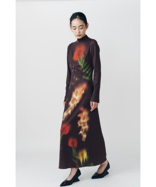 Knuth Marf（クヌースマーフ） ワンピース blurry flower one piece