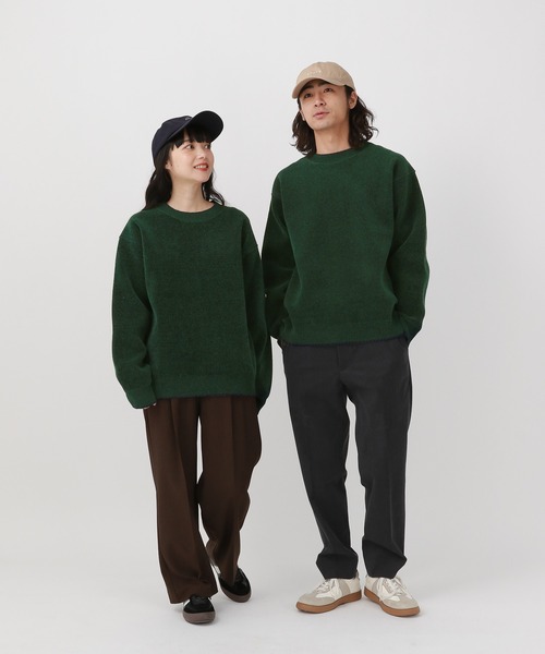 GLOBAL WORK（グローバルワーク） セーター ニット やわらかリッチ